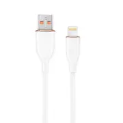 Kabelis Gembird Premium silicon Usb-A Male - 8-Pin 1.5M White  Cc-Usb2S-Am8Pm-1.5M-W 8716309132114