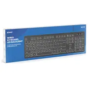 Klaviatūra Savio Kb-04 Backlit  5901986049920