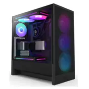 Korpuss Nzxt H5 Flow Rgb Tp Black  Cc-H52Fb-R1 5056547205878