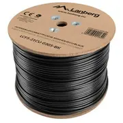 Lanberg Lcf5-21Cu-0305-Bk networking cable 305 m Cat5E F/Utp Ftp Black  5901969421842 Kgwlaesic0027
