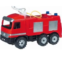 Liela ugunsdzēsēju mašīna Lena Maxi ar ūdens pumpi, 64Cm, slodze 100Kg L02028 