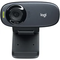 Logitech C310 Hd vebkamera 5 Mp 1280 x 720 pikseļi Usb Melns  960-001065 5099206064225