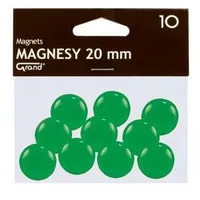 Magnēti 20 mm,  zaļa krāsa Pl Gr25842