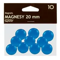 Magnēti 20 mm,  zila krāsa Pl Gr25841