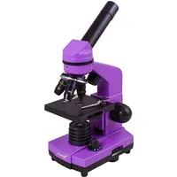 Mikroskops Levenhuk Rainbow 2L Ametists 40X - 400X ar eksperimenta komplektu K50  69061 5905555007038
