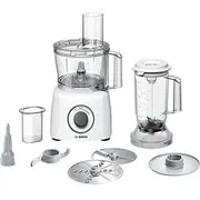 Mikseri un blenderi Bosch  Mcm3200W Multitalent Food processor, 800 W, Bowl capacity 2.3 L, 2 speed settings, White 4242002853338