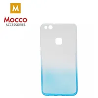 Mocco Gradient Back Case Silikona Apvalks Ar Krāsu Gradientu Priekš Samsung J730 Galaxy J7 2017 Caurspīdīgs - Zils  Mc-Grad-J730-Tpbl 4752168023525
