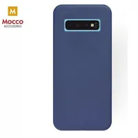 Mocco Soft Magnet Matēts Silikona Apvalks Ar Iebuvētu Magnētu Turētajam Priekš Xiaomi Redmi Note 7 / Pro Zils  Mo-So-Mag-Note7-Bl 4752168070260