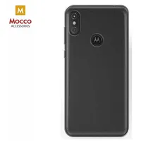 Mocco Ultra Back Case 0.3 mm Aizmugurējais Silikona Apvalks Priekš Motorola One / P30 Play Caurspīdīgs  Mc-Bc-Mo-One-Tr 4752168066829