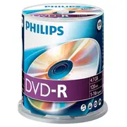 Philips Dvd-R 4.7Gb Cake Box 100  Phovrg4710016Sp 8710895922593