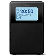 Philips radio pulkstenis, melns  Tar5100/10 4895229158627