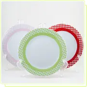 Porcelāna šķīvju komplekts. 6 gb, Ø 26 cm. Krāsa - zaļa, Maestro, Mr 10009 04 Gr  4820096557594