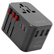 Promate Tripmate-36W Universals Tīkla lādētājs 36W Eu / Us Uk Au  Tripmate36W 6959144061085