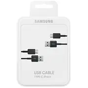 Samsung Usb Male - Type C 1.5M Black 2Pcs  Ep-Dg930Mbegww 8806088957920