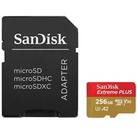 Sandisk Extreme microSDXC 256Gb  Sd Adapter Sdsqxbd-256G-Gn6Ma 0619659189068