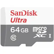 Sandisk Ultra microSD 64Gb Atmiņas karte  Sdsqunr-064G-Gn3Mn 619659185077