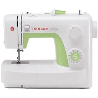 Singer  Sewing Machine Simple 3229 Number of stitches 31, buttonholes 1, White/Green 374318838892