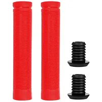 Stūres rokturi 155 mm. Red  Rs81Red 6024745514822 14822