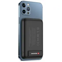Swissten Power Banka Magsafe compatible Uzlādes baterija priekš Apple iPhone 12 / 13 14 15 sērijas 5000Mah  22013970 8595217477315