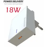 Swissten Premium 18W Tīkla Lādētājs Usb-C Pd  Sw-Usbcpd18W-W 8595217469488