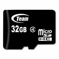 Team Group Memory  flash cards 32Gb Micro Sdhc Class 10 Tusdh32Gcl1002