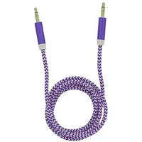 Tellur Basic Audio Cable aux 3.5Mm Jack 1M Purple  T-Mlx49835 5949120003926