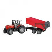 Traktors Massey Ferguson 7480 ar piekabi 02045  4001702020453