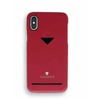 Vixfox Card Slot Back Shell for Iphone X/Xs ruby red  T-Mlx31939 9902941024712