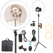 Led foto lampa 46Cm ar statīvu