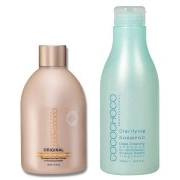Original keratīns 250Ml un dziļi attīroscaronais ScaronAmpūns 400Ml