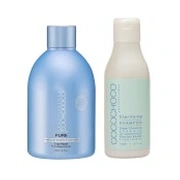Pure keratīns 250Ml un dziļi attīroscaronais ScaronAmpūns 150Ml