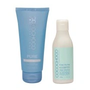 Pure keratīns 100Ml un dziļi attīroscaronais ScaronAmpūns 150Ml