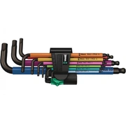 L-Seškanšu komplekts 9Gab , Hex-Plus Multicolour Wera