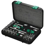 Muciņu-Uzgaļu kompl. 8100 Sa 2 Zyklop Speed 1/4 42Gb Wera
