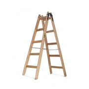 Divpusējās mājsaimniecības kāpnes koka 211Cm 150Kg 2X7 pak.