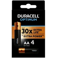 Baterija Duracell Optima Aa/R06 4Gab