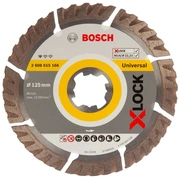 X-Lock Dimanta disks Universāls 125Mm Bosch