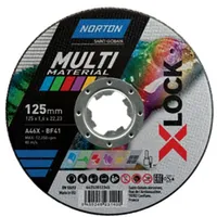 125X1.6X22Mm griežamais disks metālam X-Lock Norton