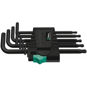 Torx komplekts L-Veida Tx9-40 , 967/9  Wera