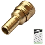 Ātrais savienotājs 12,5 mm šļūtenei Misiņa