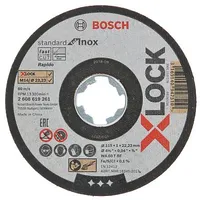 X-Lock Expert Disks Metālam 125X1.6X22 Bosch