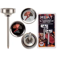 - None Stainless steel meat thermometer, ca. 7 cm, set of 2 T-Mlx53948