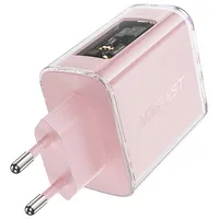 Acefast Wall charger A45, 2X Usb-C, 1Xusb-A, 65W Pd Pink A45 Cherry Blossom