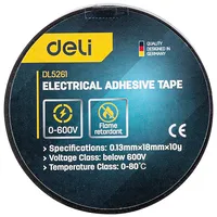 Deli Tools Electrical insulating tape Edl5261, 10M