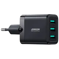 Joyroom Wall charger Jr-Tcn02, 3.4A 3Xusb Black