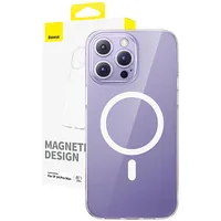 Baseus Magnetic Phone Case for iP 14 Pro Max Os-Lucent Series Clear P60157201203-03