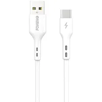 Foneng X36 Usb to Usb-C cable, 2.4A, 1M White Type-C