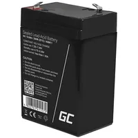 Green Cell Rechargeable battery Agm 6V 5Ah Maintenancefree for Ups Alarm Agm11