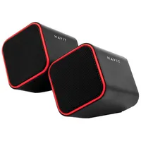 Havit Hv-Sk473-Br Usb 2.0 speaker Black-Red