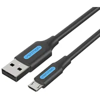 Vention Cable Usb 2.0 to Micro Colbf 2A 1M Black